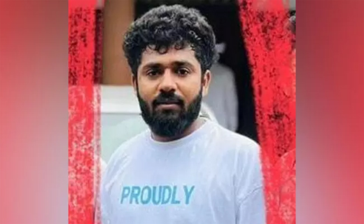 KSRTC bus hit to a young man 